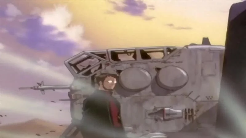Кадры из аниме Евангелион (1995)